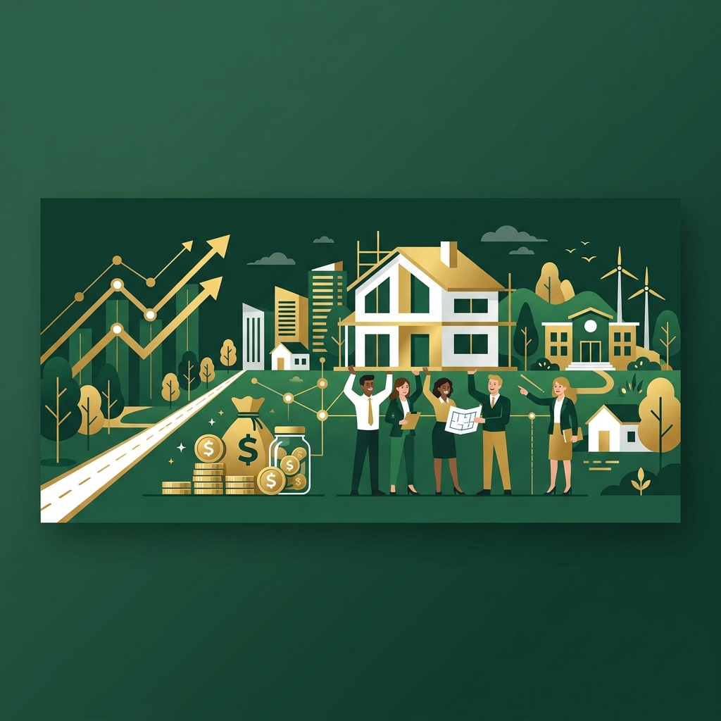 Cooperative growth banner graphic